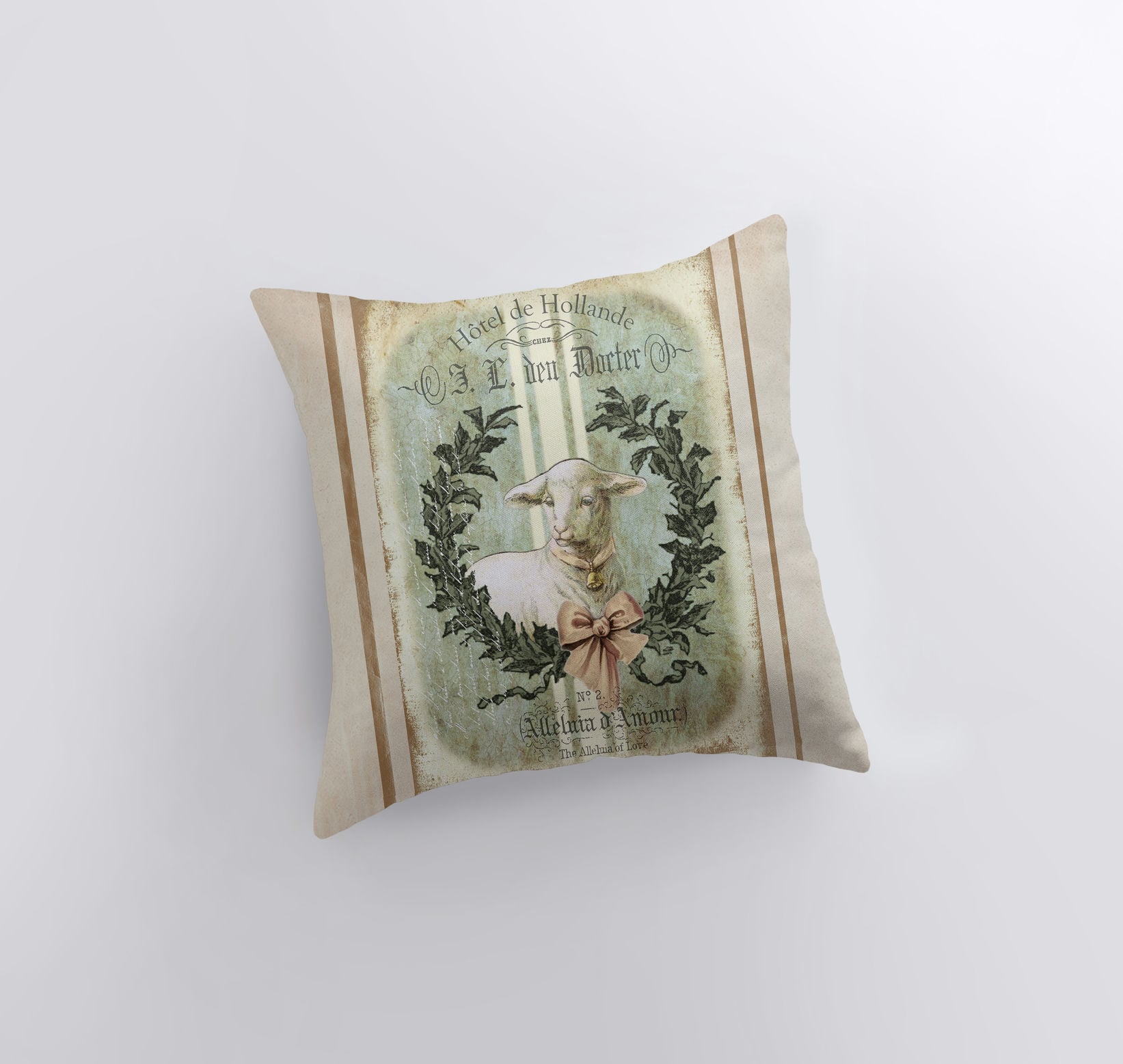 Lamb | Pillow Cover | Farmhouse Decor | Home Décor | Country Decor |