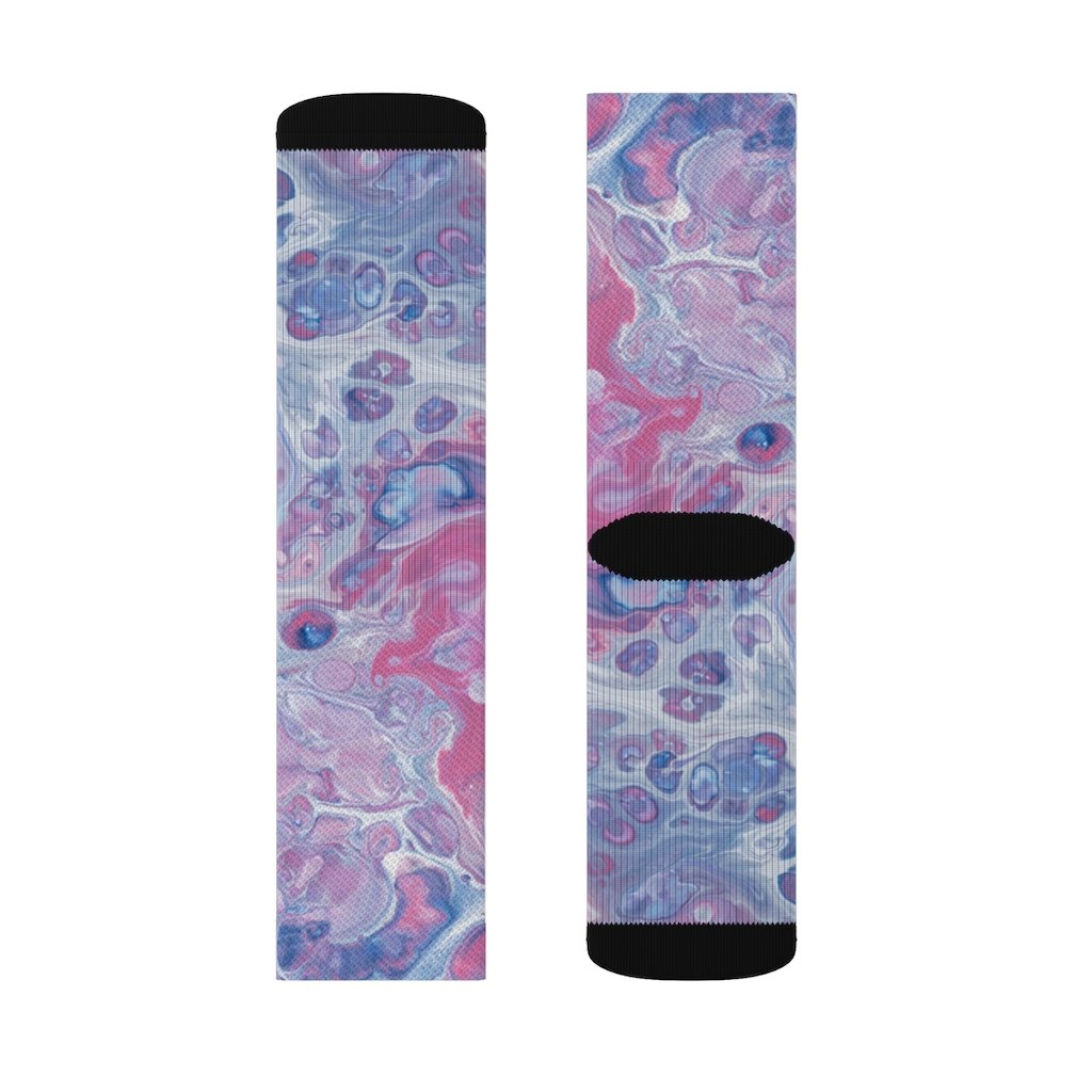 Tie Dye Fun Novelty Socks - Horizon Bliss