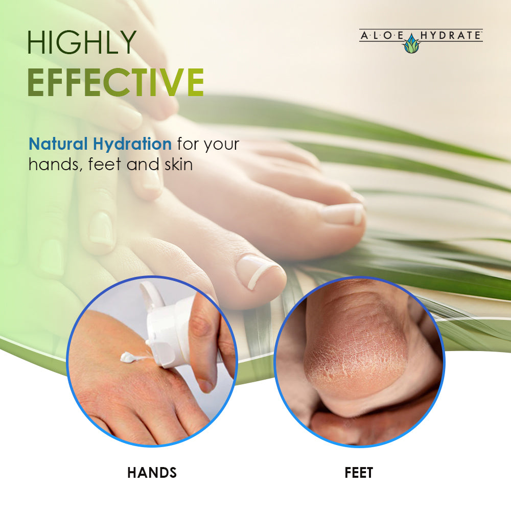 AloeHydrate Essential Hand Cream; Moisturize, Soften, Repair Dry Skin