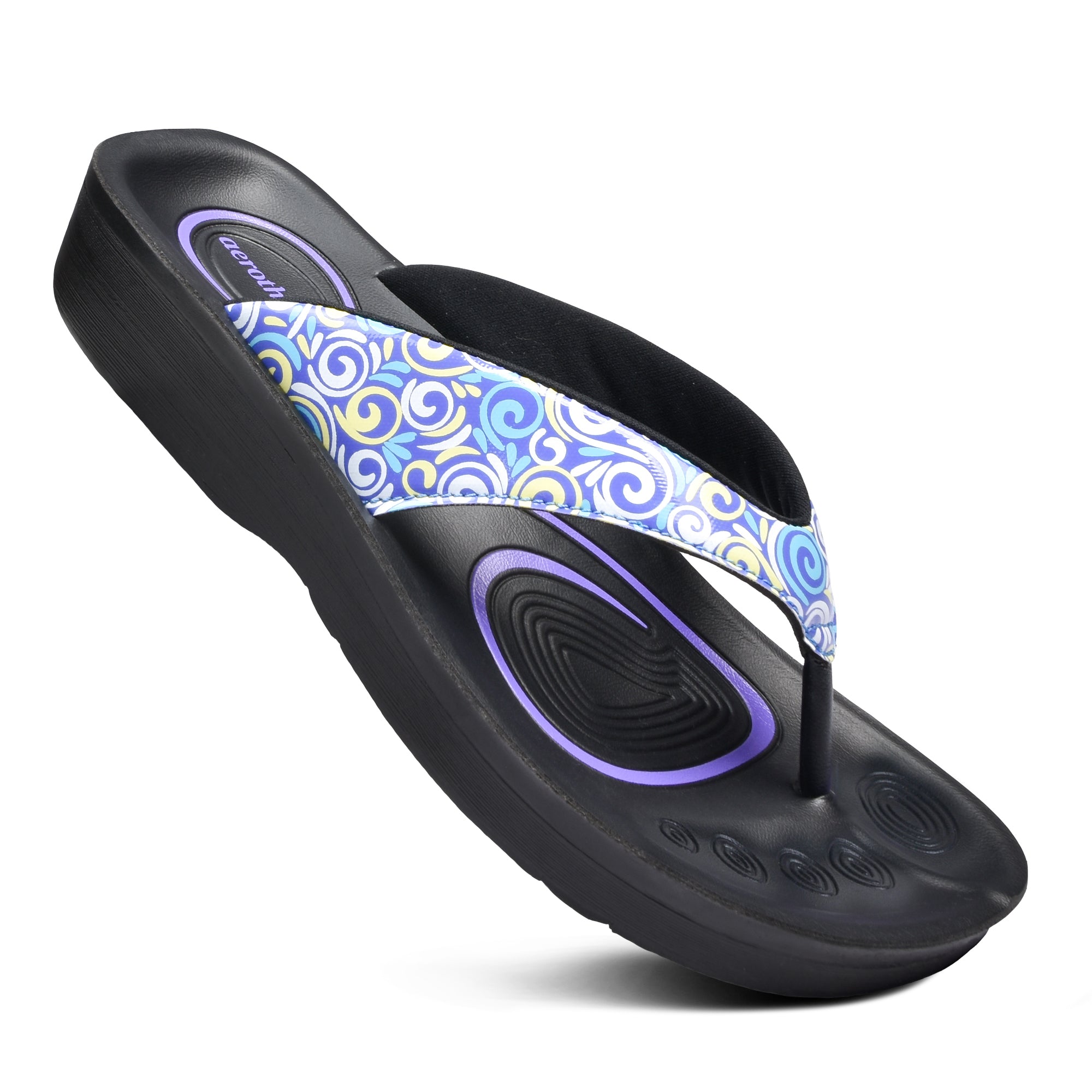 Aerothotic - Spiral Women Comfort Casual Slippers - Horizon Bliss