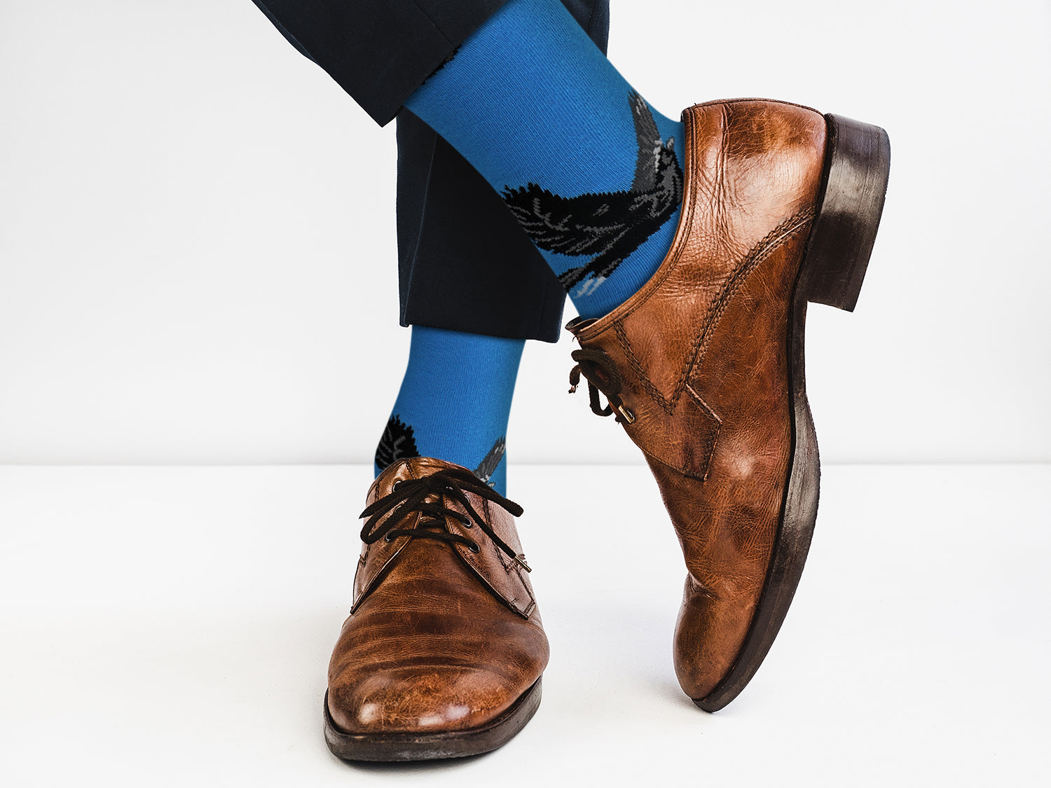 Sick Socks – Eagle – Exotic Animals Casual Dress Socks - Horizon Bliss