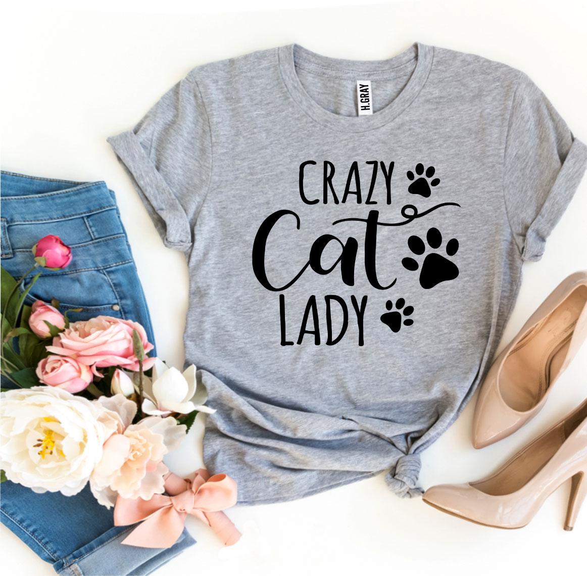 Crazy Cat Lady T-shirt - Horizon Bliss