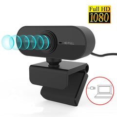 Webcam 1080P Full HD Web Camera With Microphone - Horizon Bliss