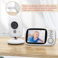 Hridz VB603 Video Baby Monitor 2.4G Wireless With 3.2 Inches LCD - Horizon Bliss