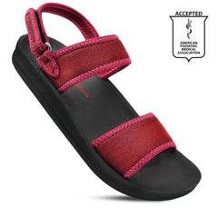 Aerothotic Alaska Women's Comfortable Slingback Walking Sandals - Horizon Bliss