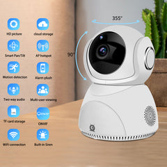 HD 1080P Camera 360° Panoramic PTZ Wireless Wifi Camera - Horizon Bliss