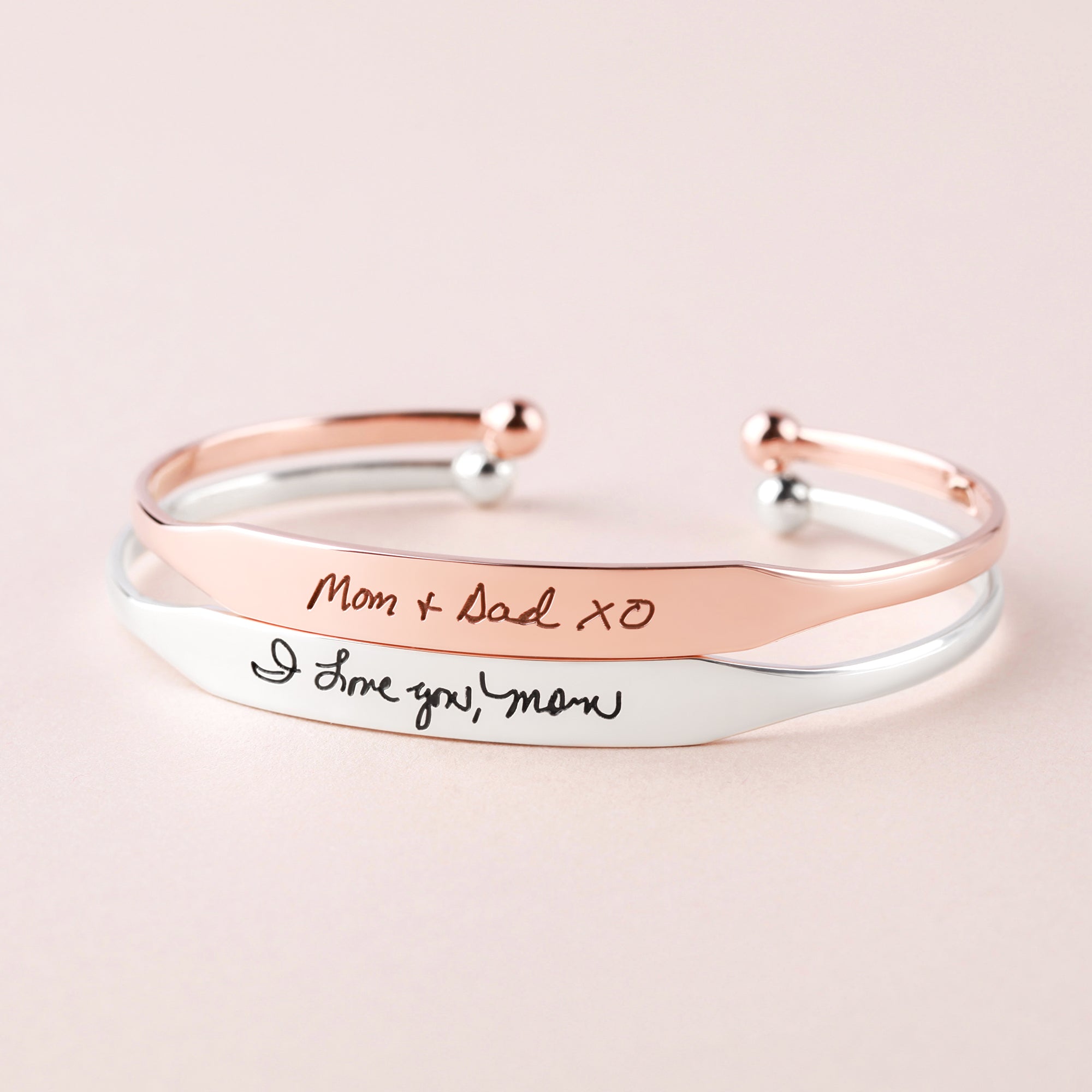 Handwritten Bracelet Memorial Handwriting Jewelry - Horizon Bliss