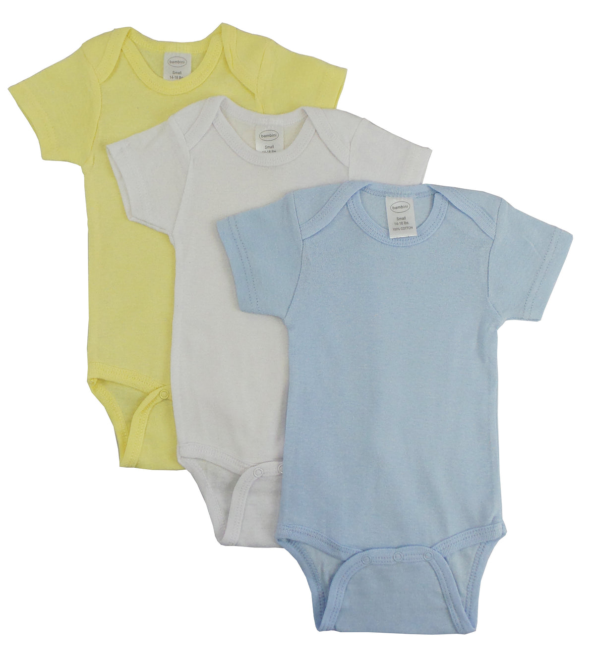 Bambini Pastel Boys' Short Sleeve Variety Pack - Horizon Bliss