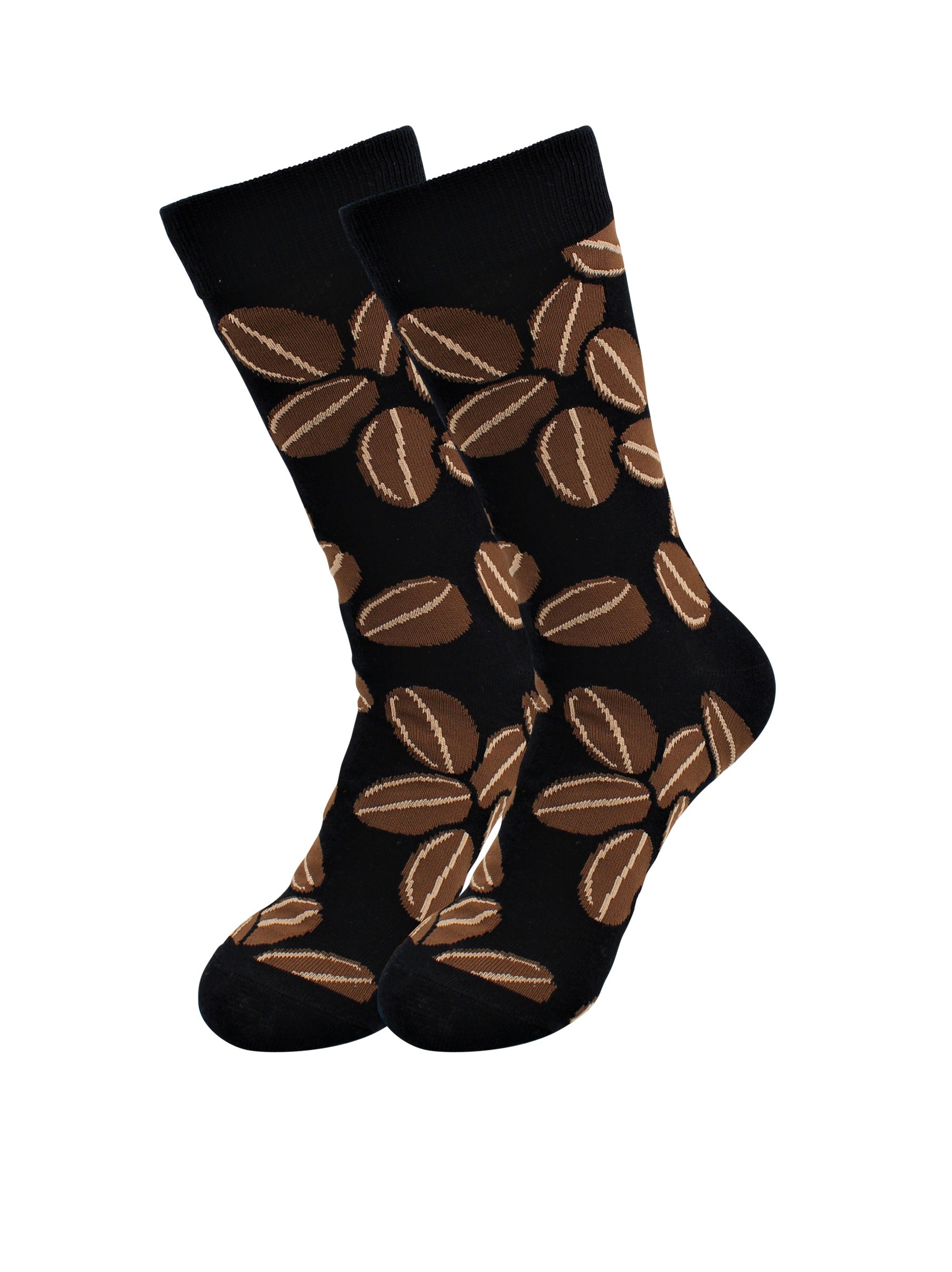 Cozy Designer Trending Food Socks - Coffee bean for Men and Women - Horizon Bliss