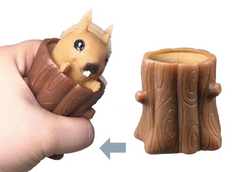 Squishy Funny Cute Animals Anti-stress Evil Squirrel