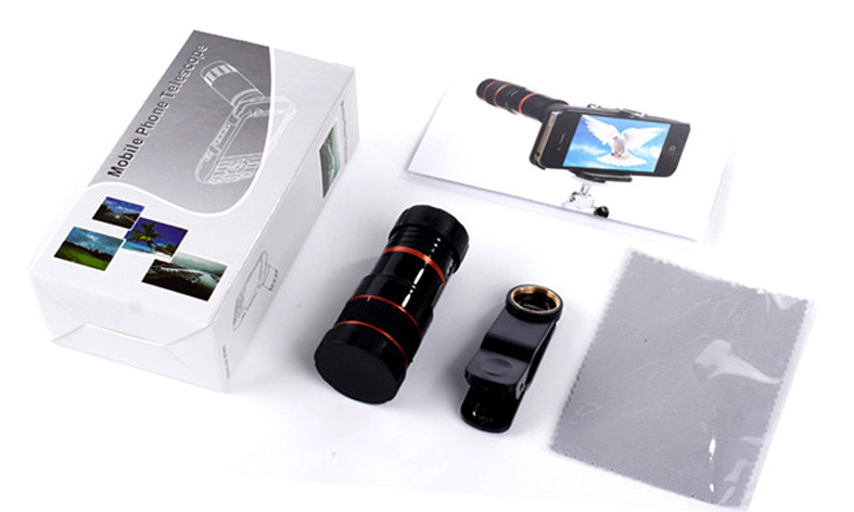 Mobile Phone Universal 8X8 Optical Zoom Telescope