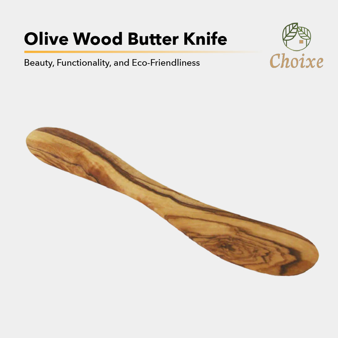 Mediterranean Olive Wood Butter Knife