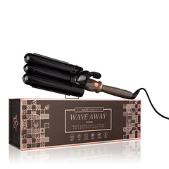 Wave Away Triple Barrel Curler with Tourmaline Ceramic Barrels - Horizon Bliss