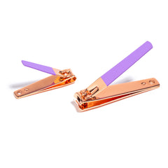 Almost Famous "Clip It" Rose Gold Nail Clipper Duo - Horizon Bliss