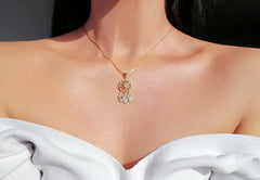 24 Karats Dream Catcher Necklace - Horizon Bliss