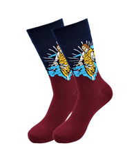 Sick Socks -Jesus – Off The Wall Casual Dress Socks - Horizon Bliss