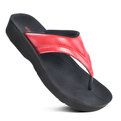 AEROTHOTIC - OSTRYA THONG SANDALS FOR WOMEN - Horizon Bliss