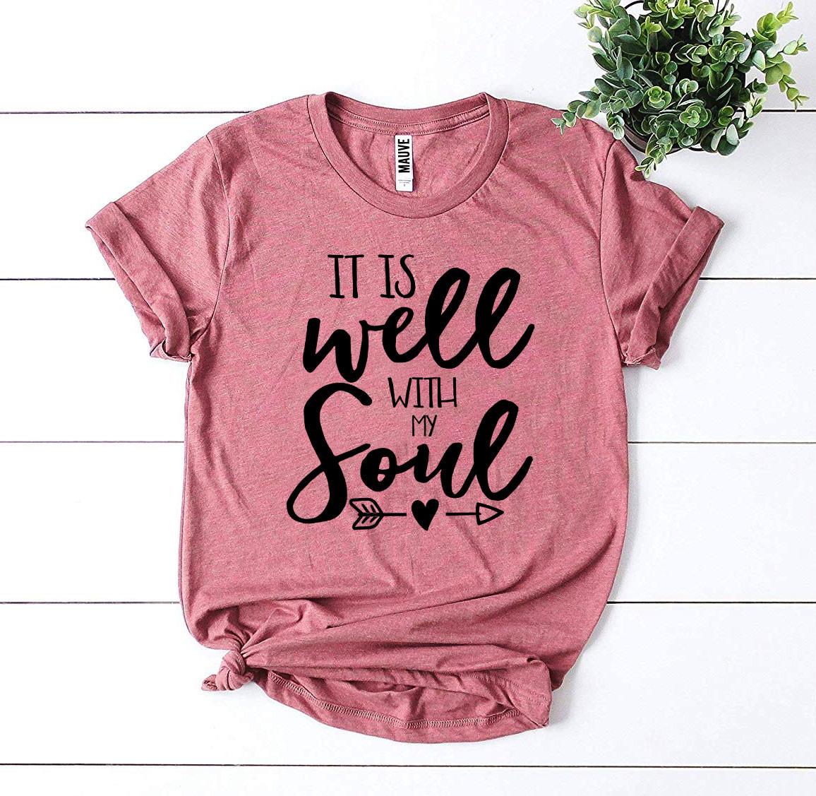 It Is Well With My Soul T-shirt - Horizon Bliss