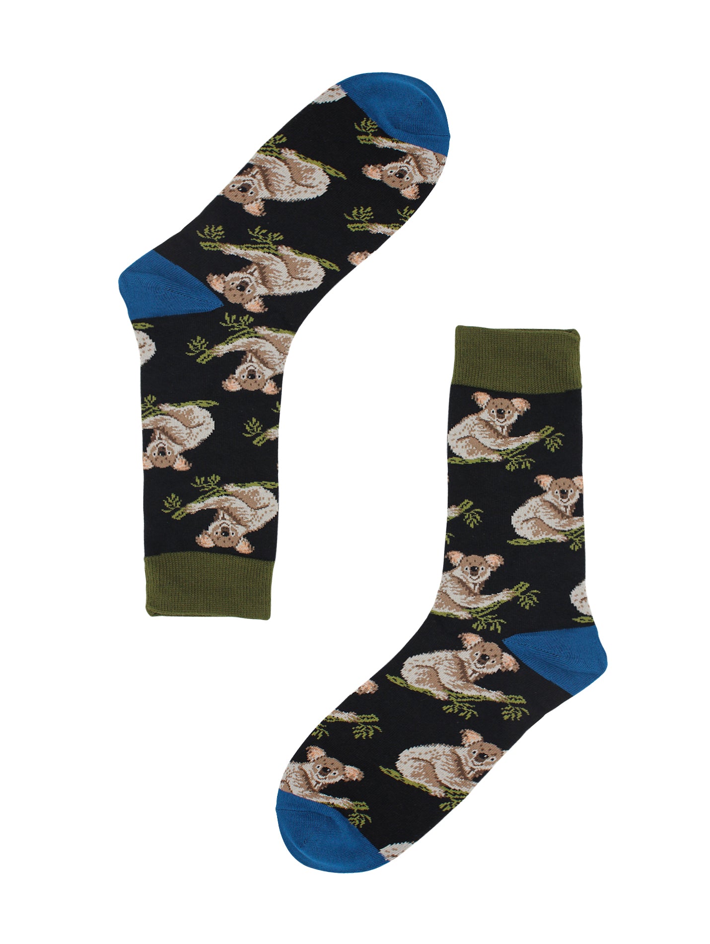 Sick Socks – Koala – Exotic Animals Casual Dress Socks - Horizon Bliss