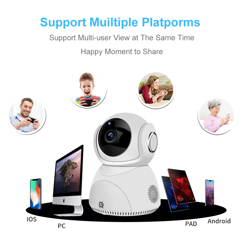 HD 1080P Camera 360° Panoramic PTZ Wireless Wifi Camera - Horizon Bliss