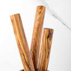 Handmade Olive Wood French Rolling Pin | Available in Three Sizes