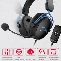 7.1 surround sound Gaming Headphone with Microphone