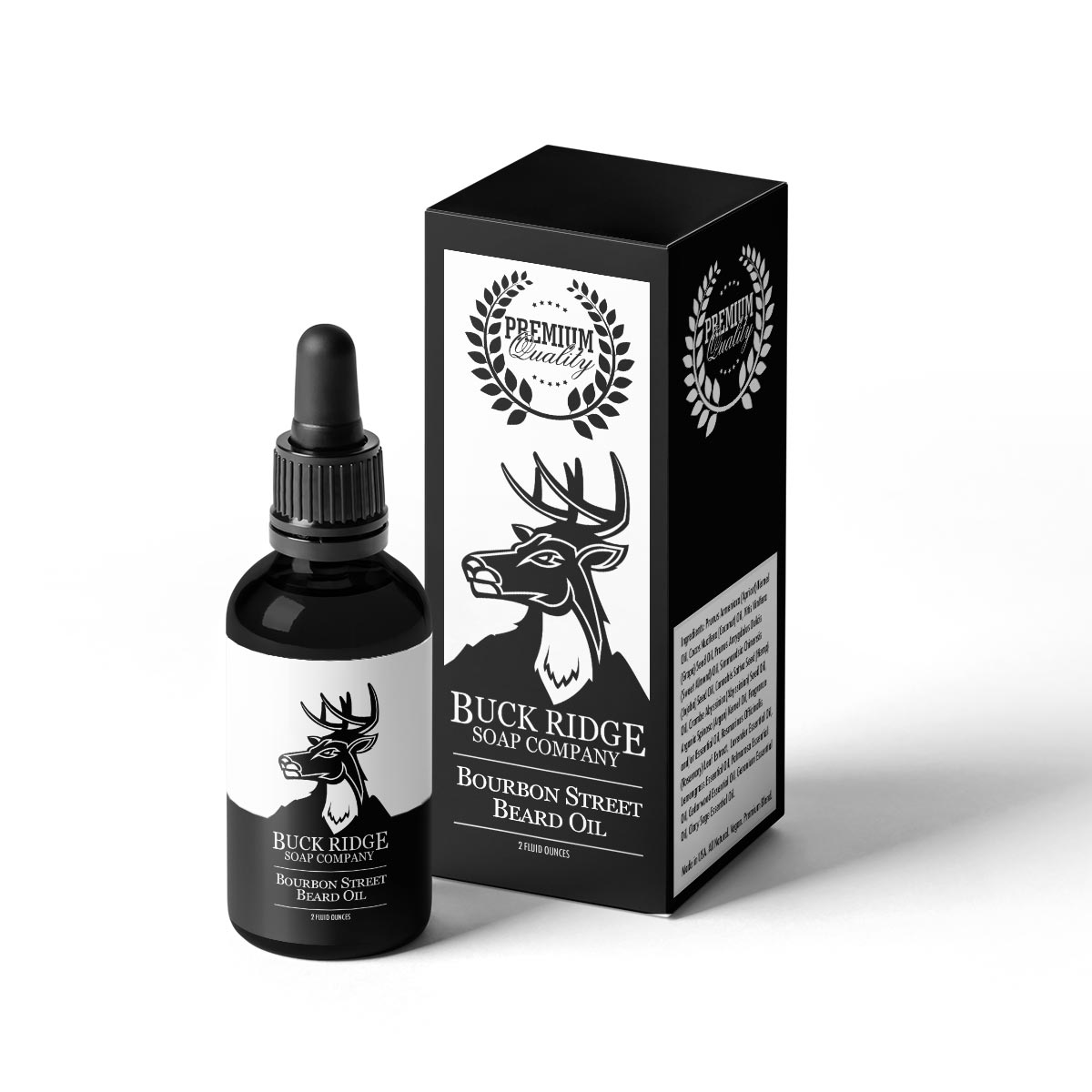 Buck Ridge Bourbon Street Premium Beard Oil - Horizon Bliss