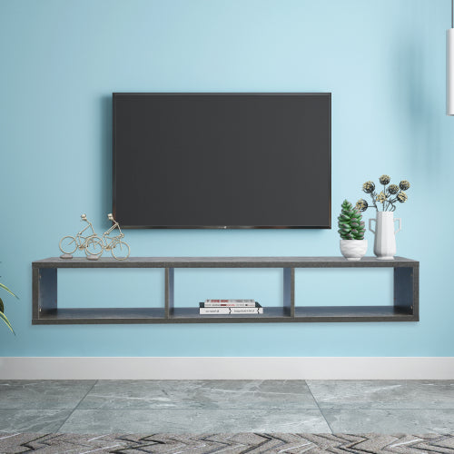 60" Shallow Floating TV Console TV Stand - Horizon Bliss