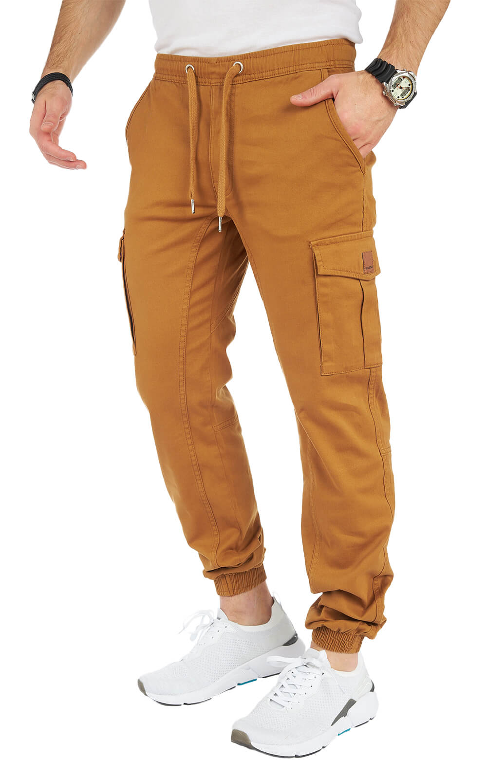 8001 - STYLEKO Cargohose Elastischer Hosenband - Horizon Bliss