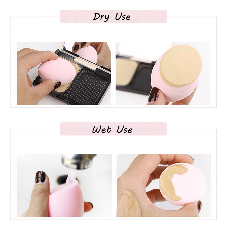 Wet and Dry Cosmetic Puff Makeup Sponge Cushion Puff