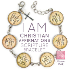 I AM Strong, Unique, Beautiful, Worthy, Loved, Enough – Christian - Horizon Bliss