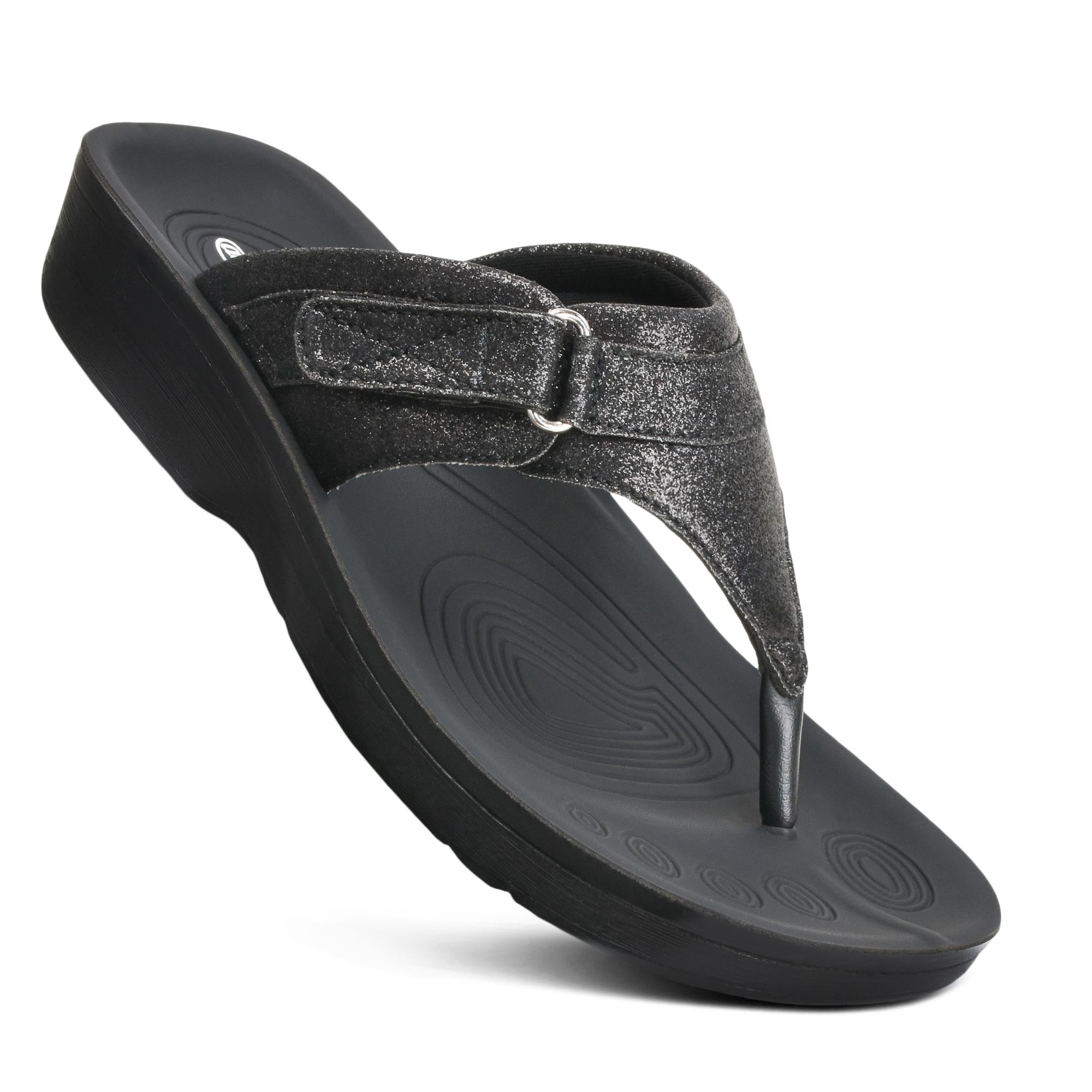 AEROTHOTIC - GLYNIS COMFORTABLE CASUAL THONG WOMEN’S WALKING SANDALS - Horizon Bliss