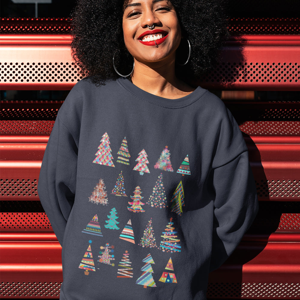 Womens The Christmas Tree Sweatshirt - Horizon Bliss