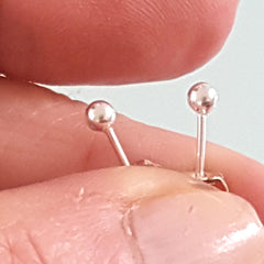 Sterling Silver 4 mm Ball Stud Earrings - Horizon Bliss