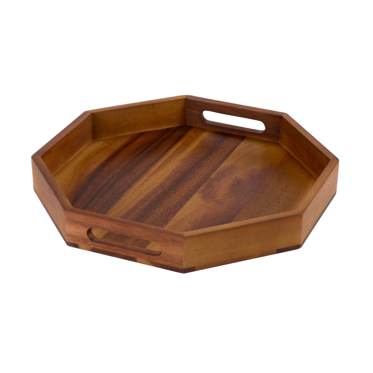 Octagon Serving Tray - 15" - Solid Bottom