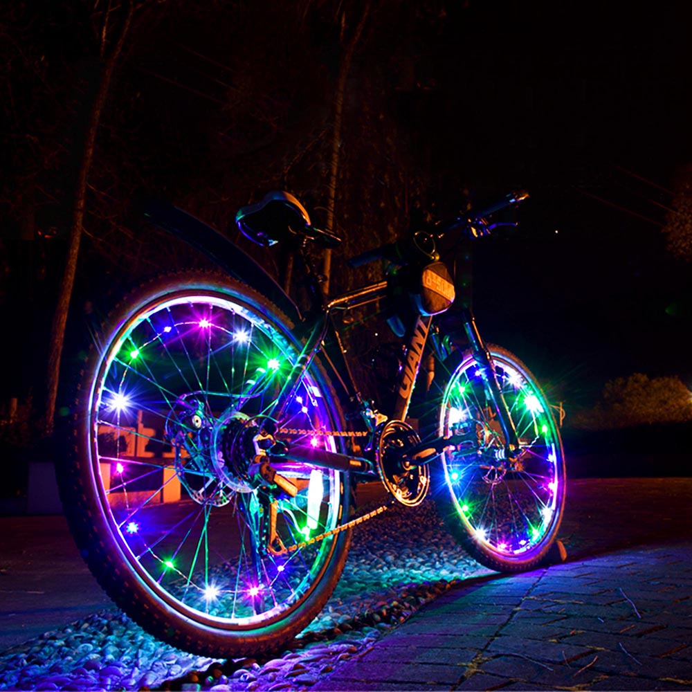 Bicycle Light Colorful Mini Led Bike Wheel Spoke Light - Horizon Bliss