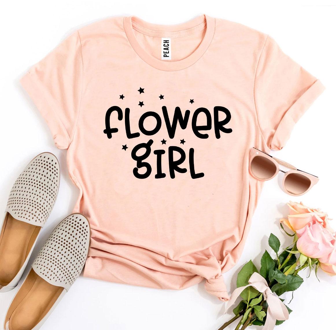 Flower Girl T-shirt - Horizon Bliss