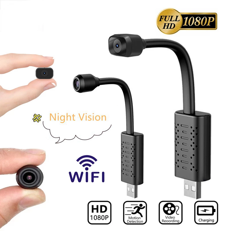 1080P HD Wifi USB Camera with Night Vision Motion Detection - Horizon Bliss