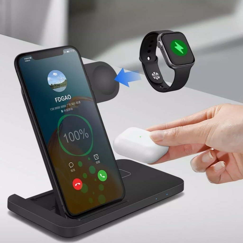 Ninja Dragons 3 in1 Wireless Foldable Charging Station - Horizon Bliss