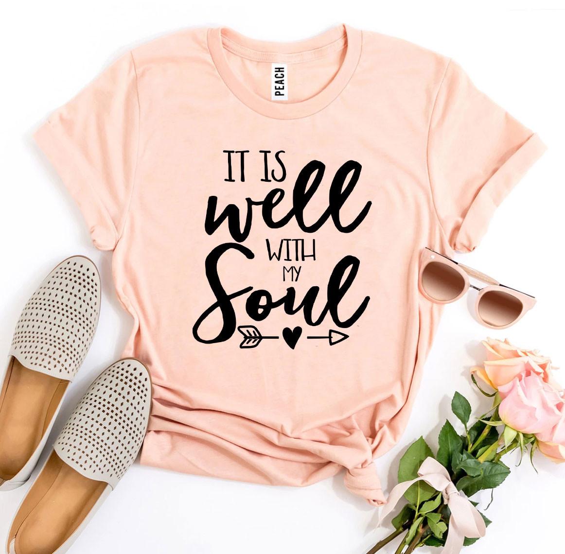 It Is Well With My Soul T-shirt - Horizon Bliss