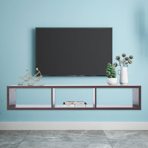 60" Shallow Floating TV Console TV Stand - Horizon Bliss