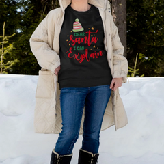 Womens Santa I Can Explain Sweatshirt