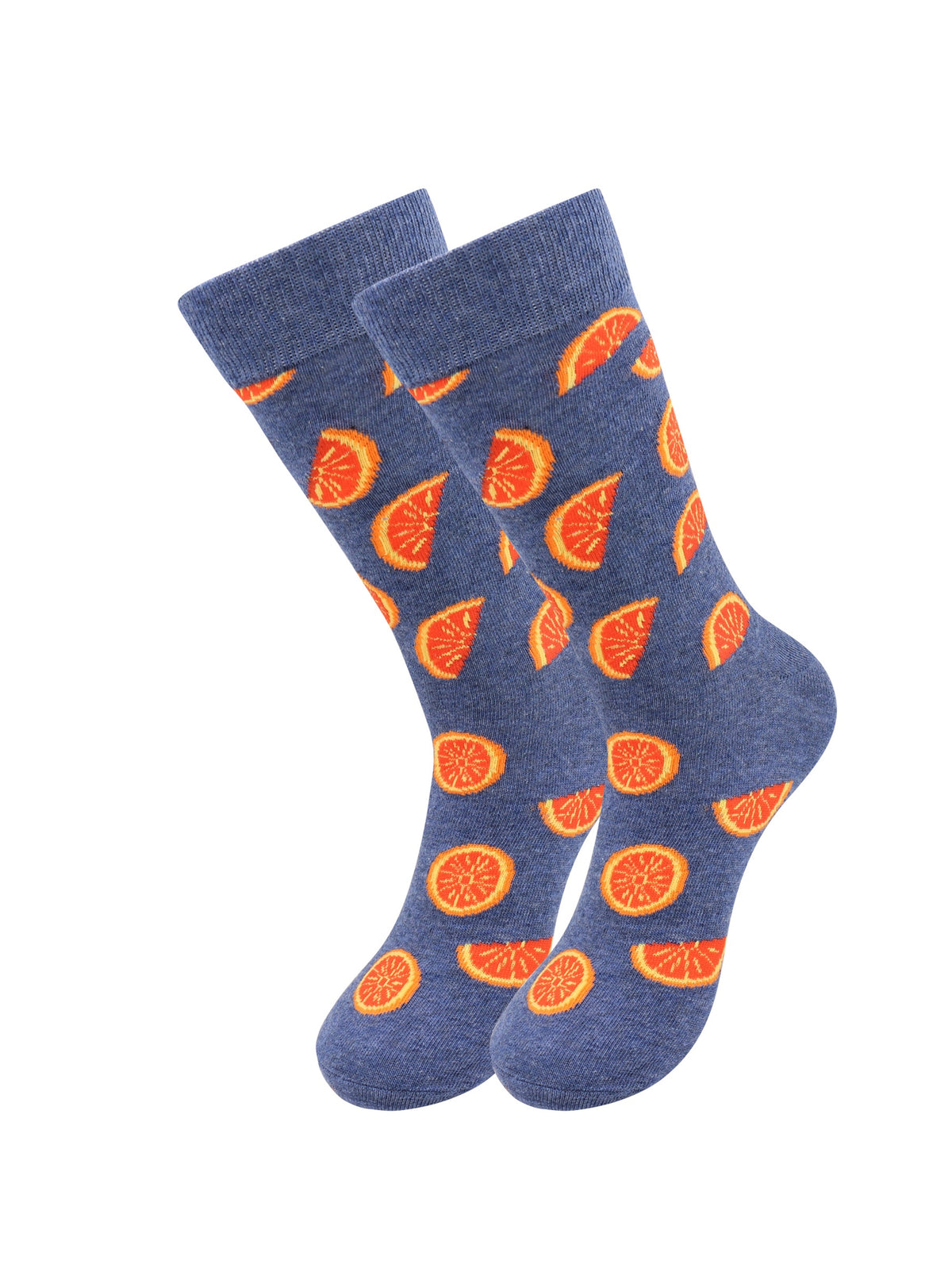 Sick Socks – Orange – Down on the Farm Socks For Men and Women - Horizon Bliss