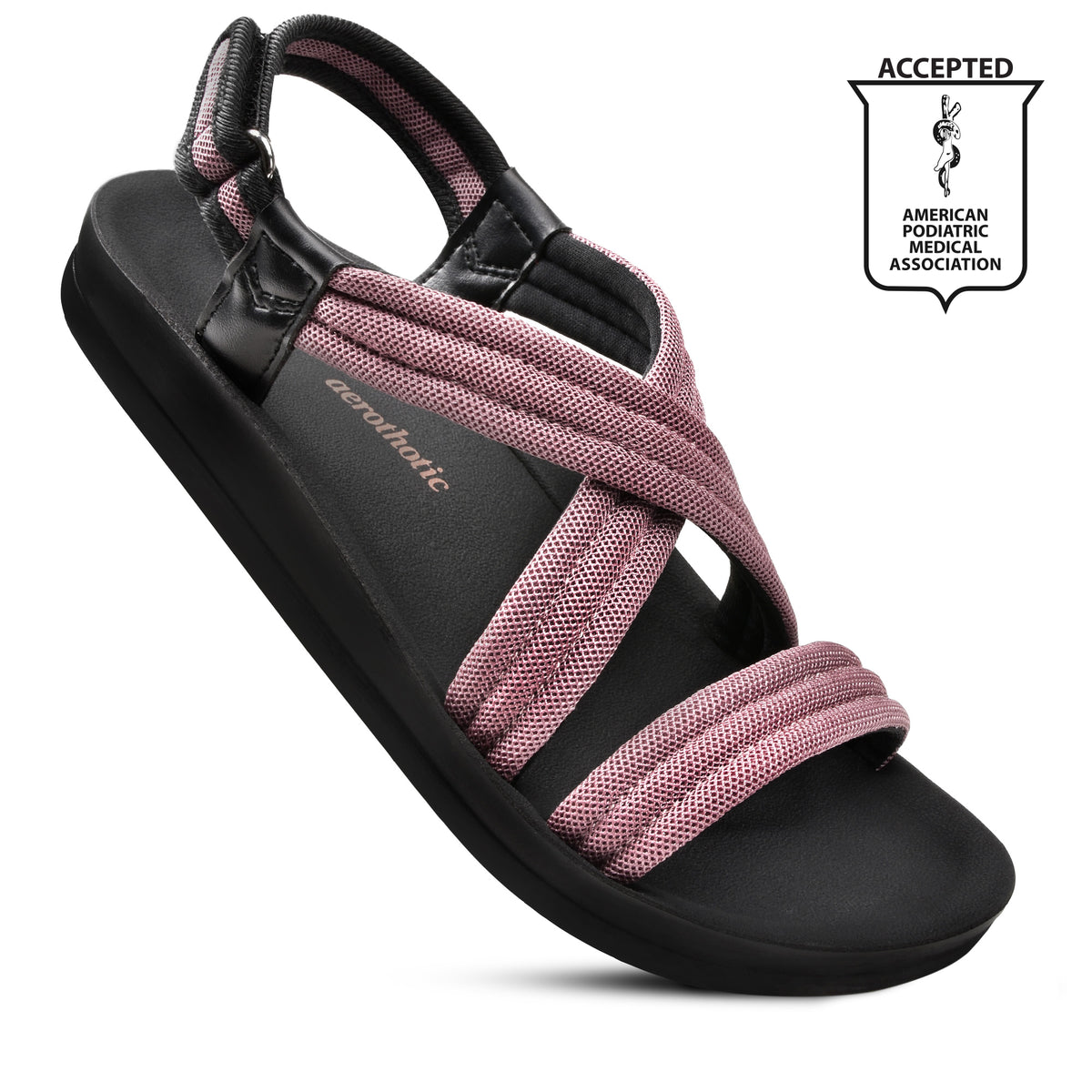 Aerothotic Hadal Women's Velcro Ankle Strap Slip on Sandals - Horizon Bliss