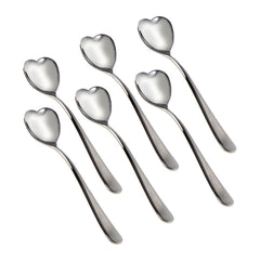 Heart-Shaped Cafe Spoons