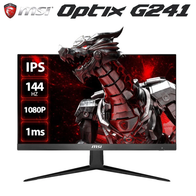 MSI Optix G241 24" FHD PC Monitor 144Hz IPS FreeSync Gaming Monitor