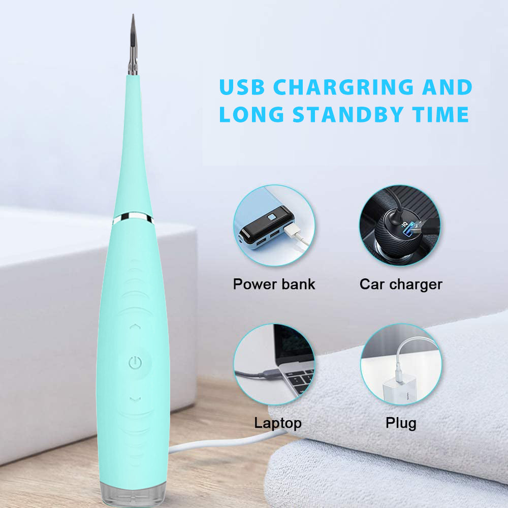 Ultrasonic Dental Scaler Calculus Plaque Remover Tooth Stains Tartar