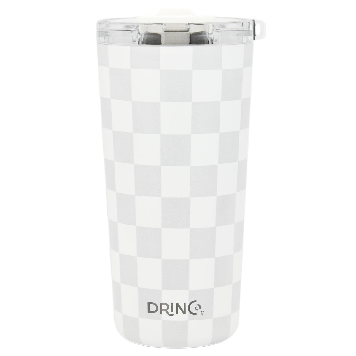 DRINCO® Seattle 20oz Insulated Tumbler Leakproof w/straw-Checker