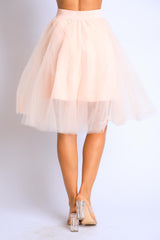 Tutu Tulle Knee Length A Line Ballet Dance Prom Party Layers Skirt - Horizon Bliss