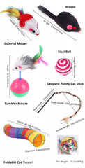 Fast Shipping 20 pcs assorted cat toys